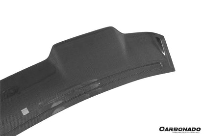 2011-2019 BMW 3 Series F30 & F35 M-Tech GV Style Carbon Fiber Roof Spoiler - Carbonado