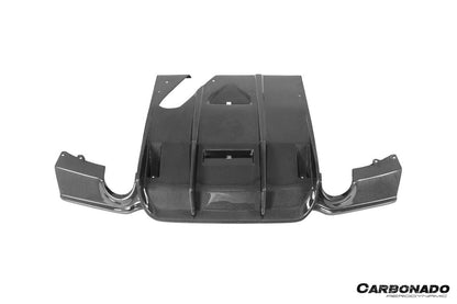 2011-2019 BMW 3 Series F30 F35 M-Tech GV Style Carbon Fiber Rear Lip