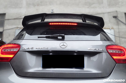 2012-2015 Mercedes Benz W176 A Class A250 A200 A45 AMG CARBON FIBER ROOF WING SPOILER - Carbonado Aero