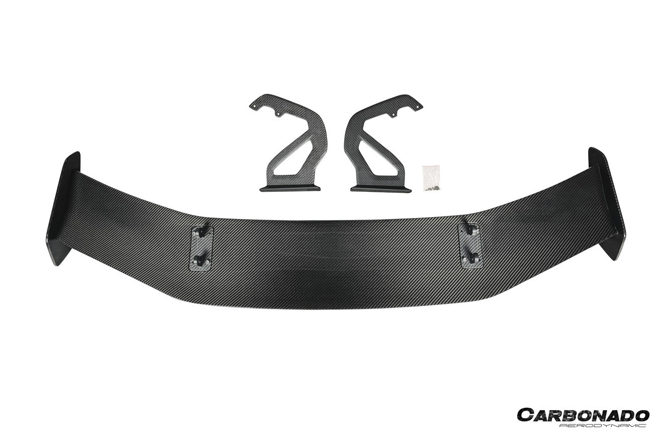 2012-2025 Porsche 718 981 Cayman Boxster GT4RS Style Dry Carbon Fiber Spoiler Wing