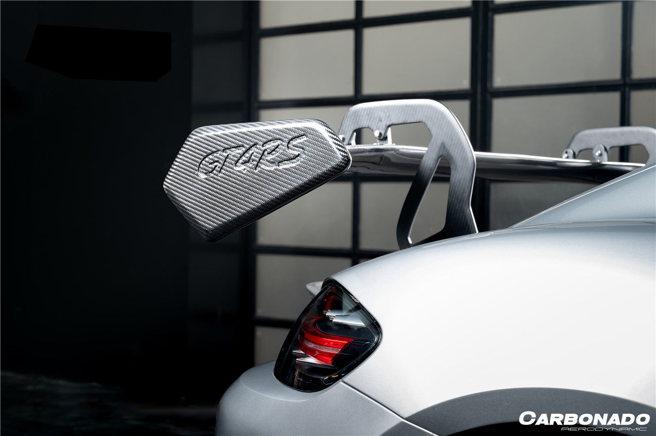 2012-2025 Porsche 718 981 Cayman Boxster GT4RS Style Dry Carbon Fiber Spoiler Wing