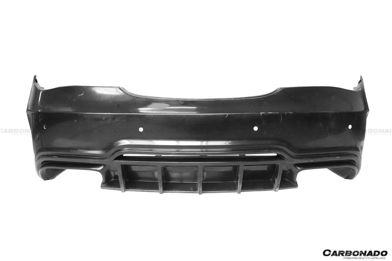 2013-2016 Mercedes Benz W117 CLA Class WD Style Rear Bumper - Carbonado Aero