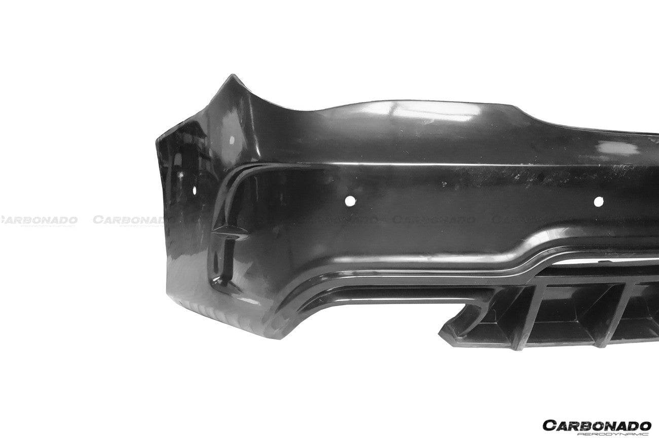 2013-2016 Mercedes Benz W117 CLA Class WD Style Rear Bumper - Carbonado Aero