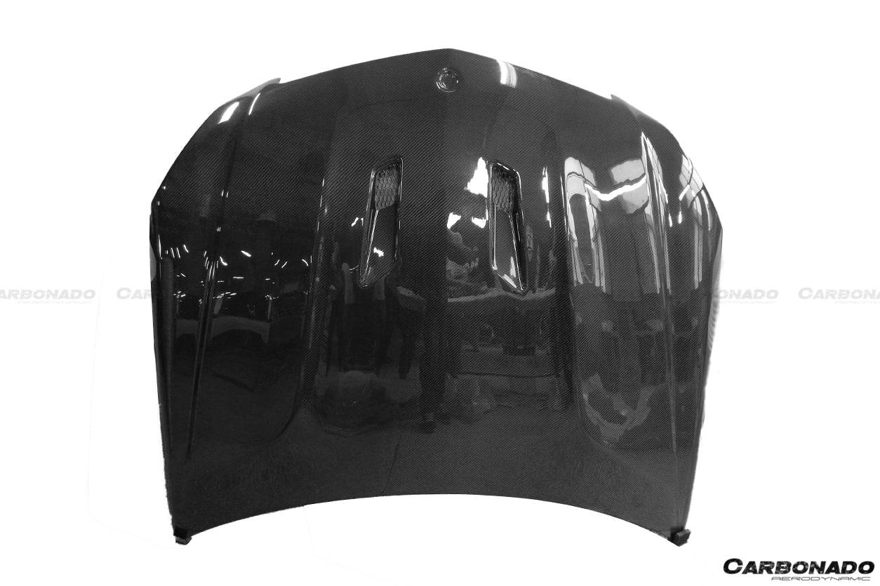 2014-2016 Mercedes Benz E Class W212 BKSS Style Hood - Carbonado Aero