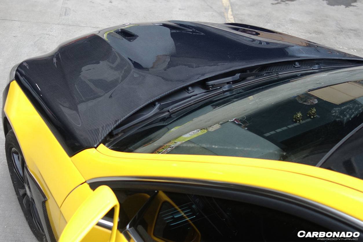 2014-2016 Mercedes Benz E Class W212 BKSS Style Hood - Carbonado