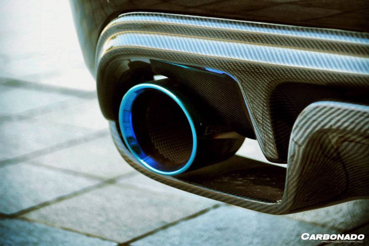 2014-2017 Infiniti Q50 Sedan VE Style Rear Lip and Diffuser - Carbonado Aero