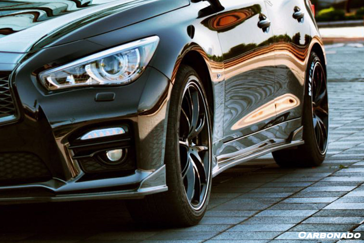 2014-2017 Infiniti Q50 Sedan SN Style Front Lip - Carbonado Aero