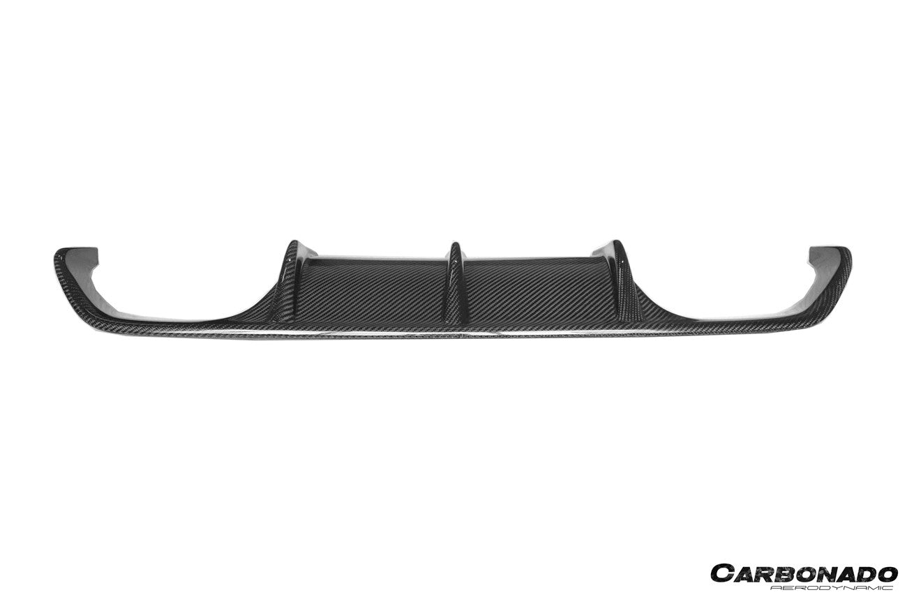 2014-2020 BMW M3 F80 M4 F82 VA Style Carbon Fiber Rear Diffuser and  Lip