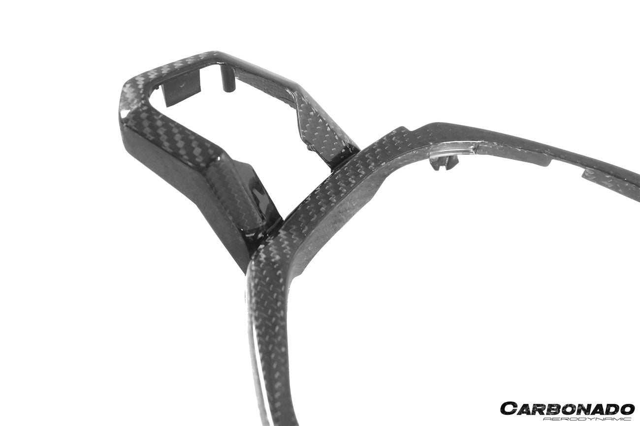 2015-2019 Lamborghini Huracan LP610  LP580  EVO OEM Style Autoclave Carbon Fiber Center Steering Wheel Trim