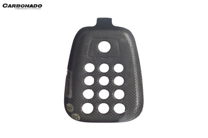 2015-2020 Ferrari 488 GTB Spider Dry Carbon Fiber Rear Black Light Cover With Camera Hole