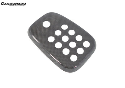 2015-2020 Ferrari 488 GTB Spider Dry Carbon Fiber Rear Black Light Cover With Camera Hole
