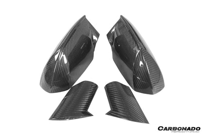 2015-2025 Lamborghini Huracan Autoclave Carbon Fiber Mirror Housing Replacement | LP610, LP580, EVO, STO, Tecnica, Performante