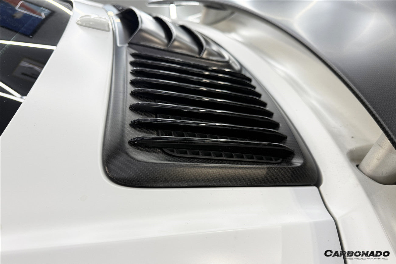 2016-2019 Porsche 911 991.2 Turbo Turbo S Carbon Fiber Engine Hood Vent