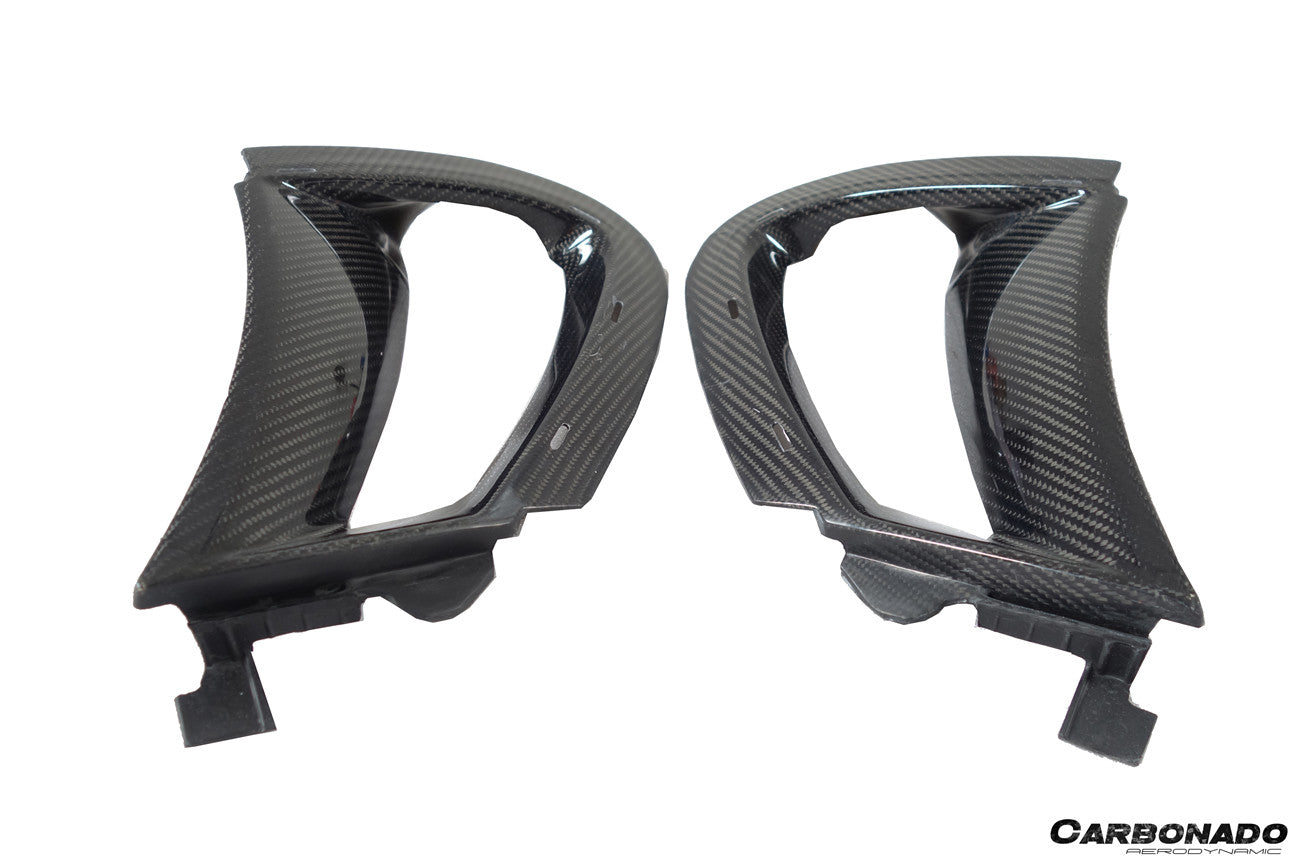 2017-2022 McLaren 720S Carbon Fiber Front Bumper Side Air Vents Replacement