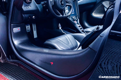 2017-2023 McLaren 720s, 765LT Dry Carbon Fiber Door Sills