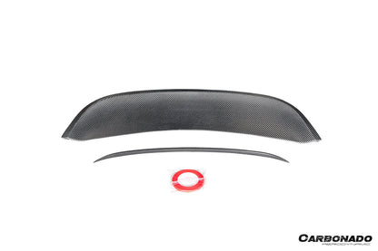 2017-2025 Porsche 718 Boxster Spyder RS Style Autoclave Carbon Fiber Spoiler