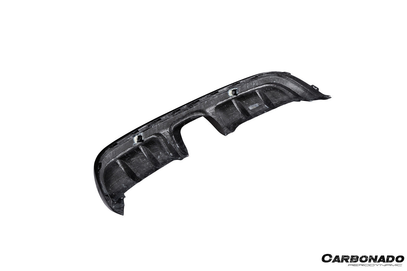 2017-2025 Porsche 718 Cayman Boxster GTS Style Dry Carbon Fiber Rear Diffuser Lip