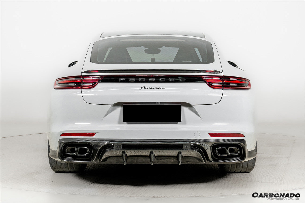 2017-2023 Porsche Panamera 971 KDA Style Dry Carbon Fiber Trunk Spoiler