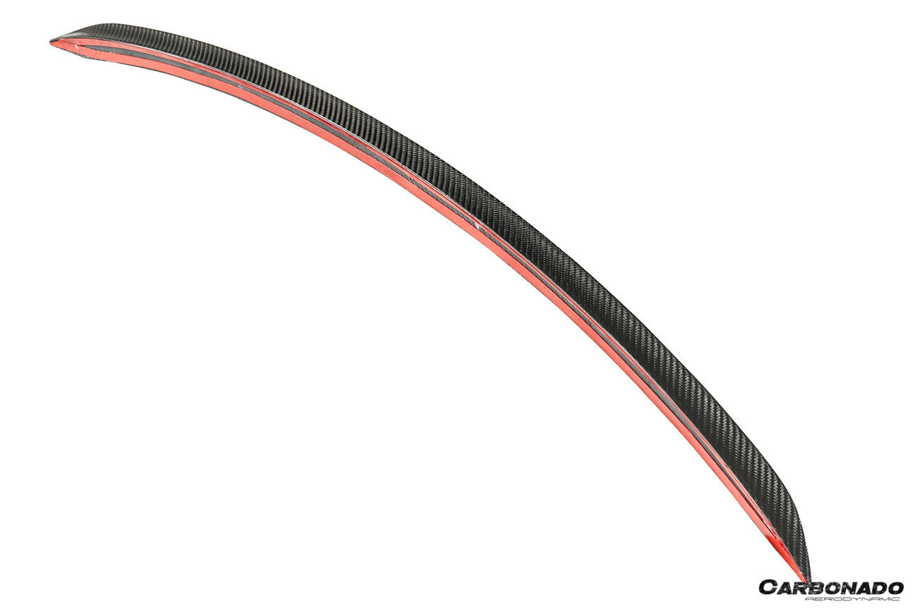 2017-2023 Porsche Panamera 971 KDA Style Dry Carbon Fiber Trunk Spoiler