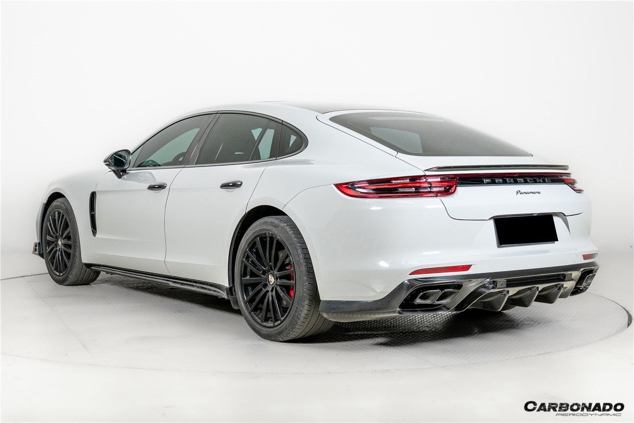 2017-2023 Porsche Panamera 971 KDA Style Dry Carbon Fiber Trunk Spoiler