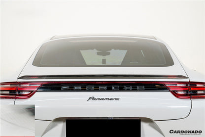 2017-2023 Porsche Panamera 971 KDA Style Dry Carbon Fiber Trunk Spoiler