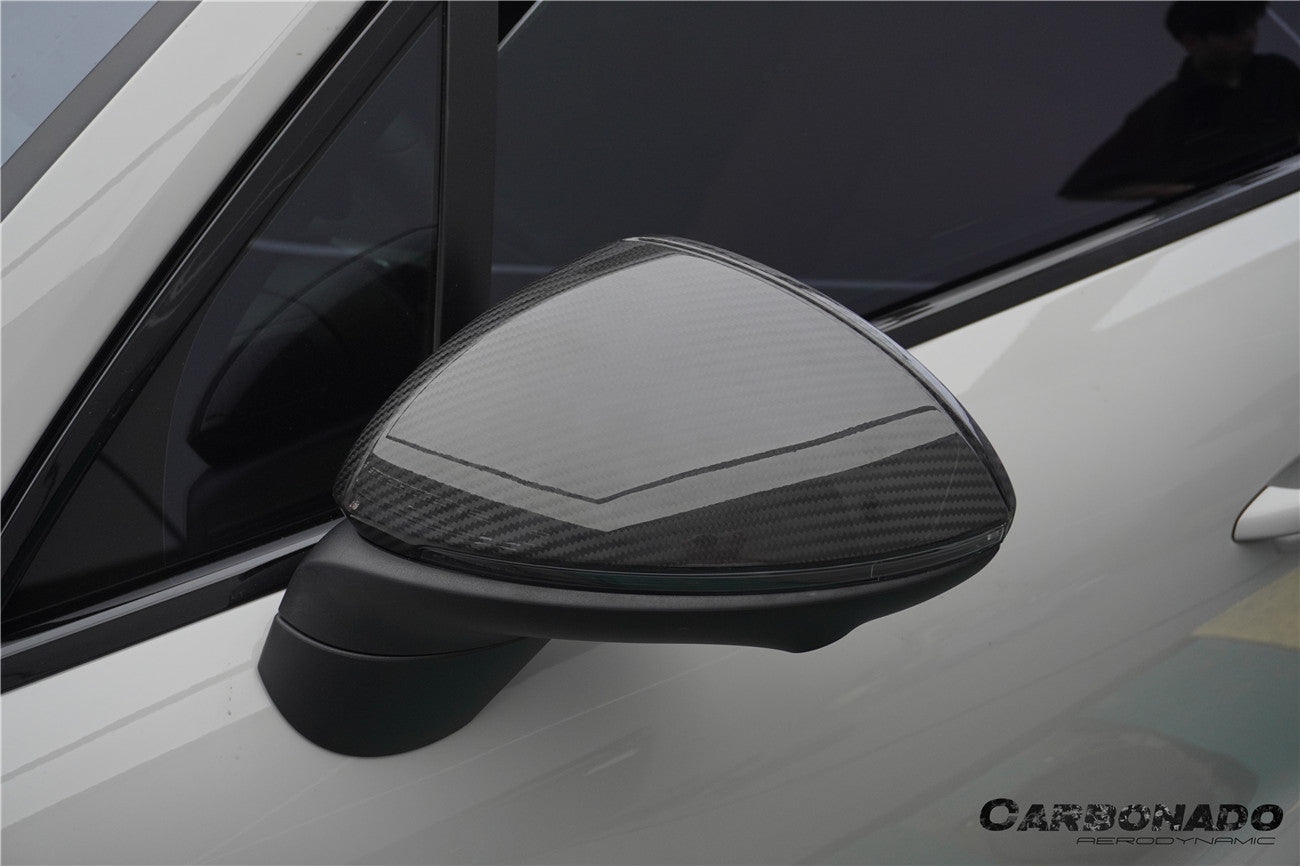 2018-2025 Porsche 9Y0 9YA 9YB Cayenne    S   Coupe    E-Hybrid TKT Style Dry Carbon Fiber Mirror Housing