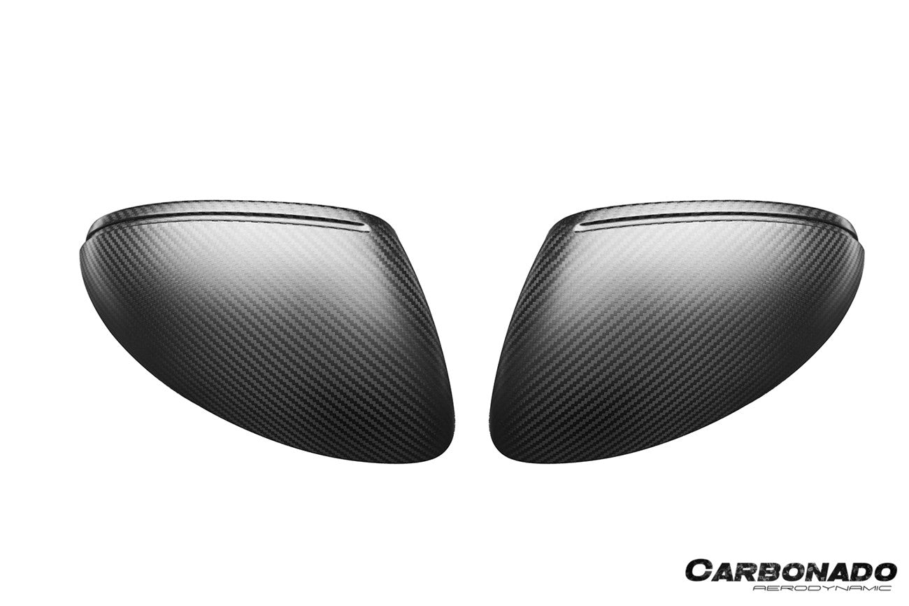 2018-2025 Porsche 9Y0 9YA 9YB Cayenne    S   Coupe    E-Hybrid TKT Style Dry Carbon Fiber Mirror Housing