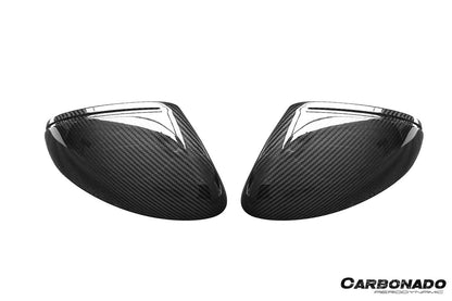 2018-2025 Porsche 9Y0 9YA 9YB Cayenne    S   Coupe    E-Hybrid TKT Style Dry Carbon Fiber Mirror Housing