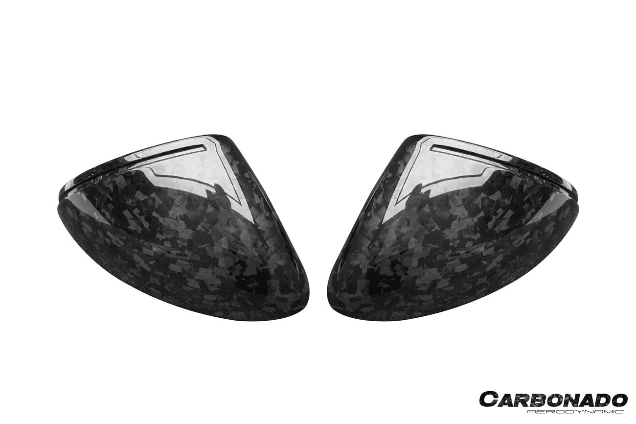 2018-2025 Porsche 9Y0 9YA 9YB Cayenne    S   Coupe    E-Hybrid TKT Style Dry Carbon Fiber Mirror Housing