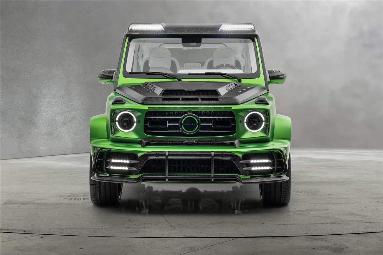 2018-UP Mercedes Benz G63 AMG G550 W464 W465 G-Wagon MSY Style Dry Carbon Fiber Turn Lights Cover