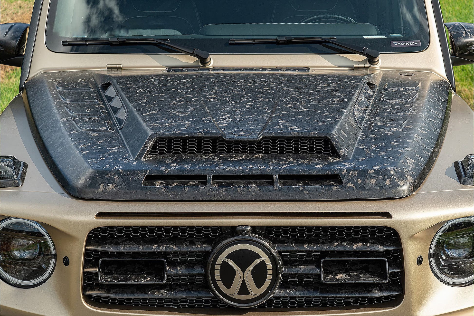 2018-2025 Mercedes Benz G63 AMG & G550 W464 W465 G-Wagon MSY Style Dry Carbon Fiber Hood - Carbonado