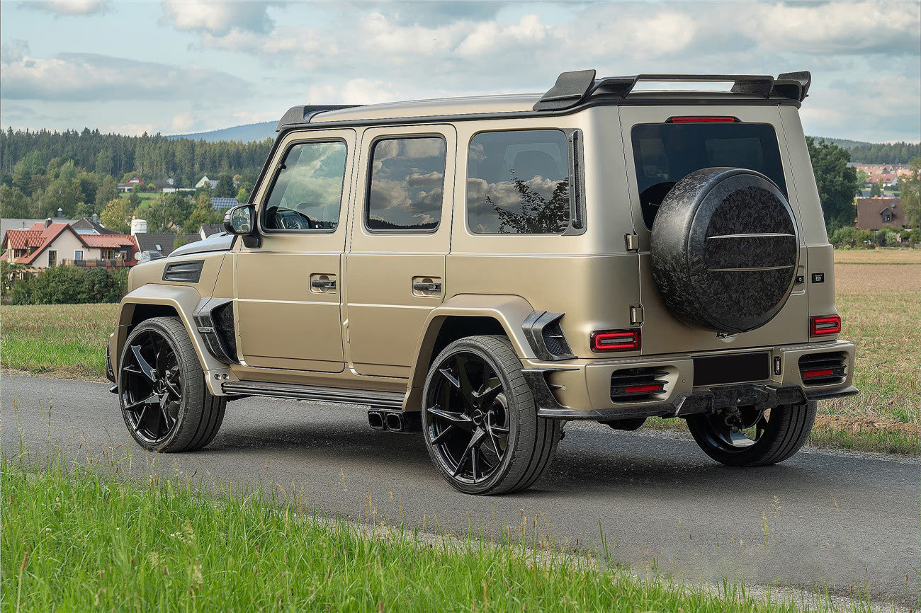 2018-UP Mercedes Benz G63 AMG G550 W464 W465 G-Wagon MSY Style Dry Carbon Fiber Spare Wheel Tire Replacement