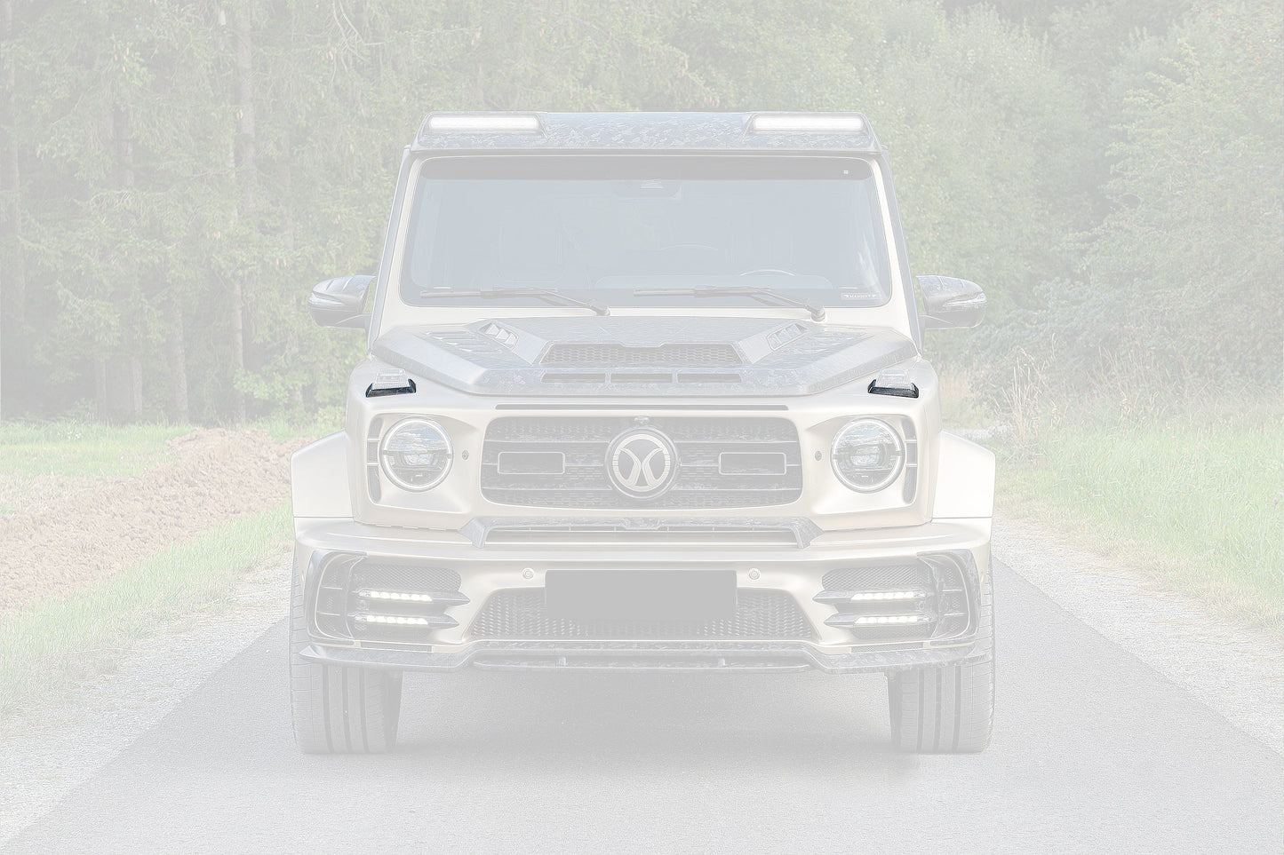 2018-2025 Mercedes Benz G63 AMG & G550 W464 W465 G-Wagon MSY Style Dry Carbon Fiber Turn Lights Cover - Carbonado