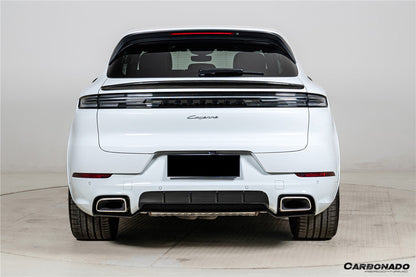 Carbonado 2018-2025 Porsche 9Y0 9YA Cayenne S & GTS & E-Hybrid TKT Style Carbon Fiber Trunk Spoiler - Carbonado