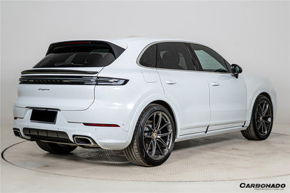 Carbonado 2018-2026 Porsche 9Y0 9Y3 9YA Cayenne S GTS E-Hybrid TKT Style Carbon Fiber Trunk Spoiler