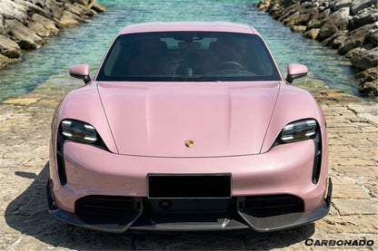 2020-2024 Porsche Taycan CADO Style Front Lip | Fits 4, 4S, GTS, Turbo, Turbo S, ST, CT