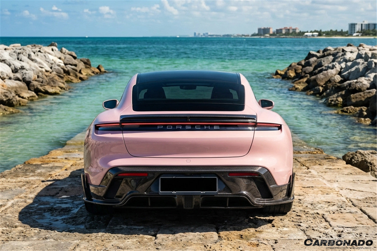 2020-2024 Porsche Taycan CADO Style Full Body Kit | Fits 4, 4S, GTS, Turbo, Turbo S, ST, CT