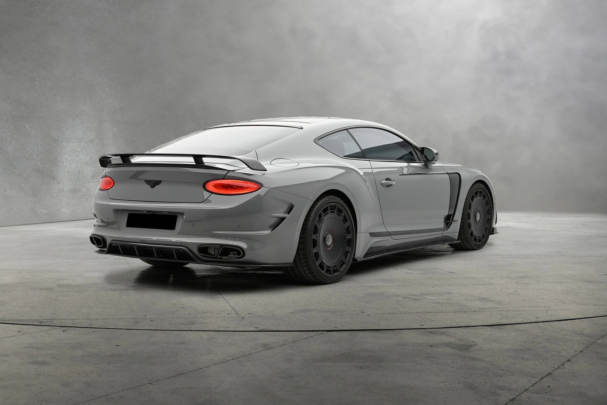 2018-2023 Bentley Continental GT & GTC MSY Style Rear Bumper With Exhaust tips - Carbonado