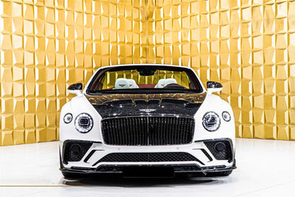 2018-2023 Bentley Continental GT & GTC MSY Style DRY Carbon Fiber Grill - Carbonado