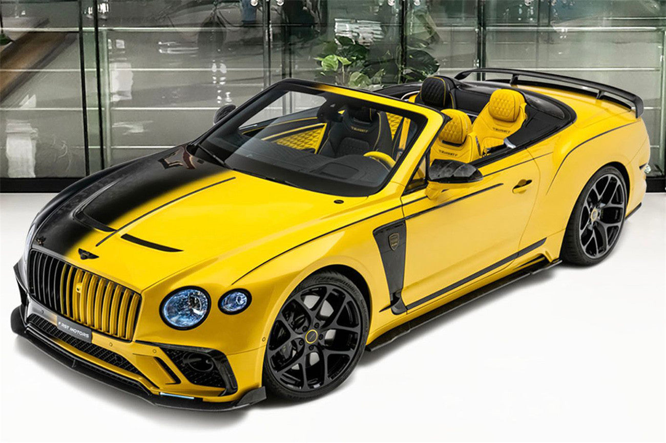 2018-2023 Bentley Continental GTC Convertible MSY Style DRY Carbon Fiber Top Cover