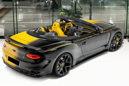 2018-2023 Bentley Continental GTC Convertible MSY Style DRY Carbon Fiber Top Cover - Carbonado