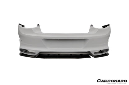 2018-2023 Bentley Continental GT   GTC MSY Style Rear Bumper With Exhaust tips
