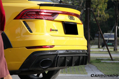 2020-2023 Audi RSQ8 AD Style Dry Carbon Fiber Rear Diffuser Lip