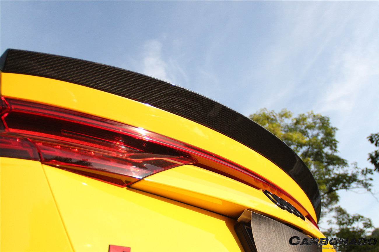 2019-2023 Audi Q8  SQ8  RSQ8 AD Style Dry Carbon Fiber Trunk Spoiler