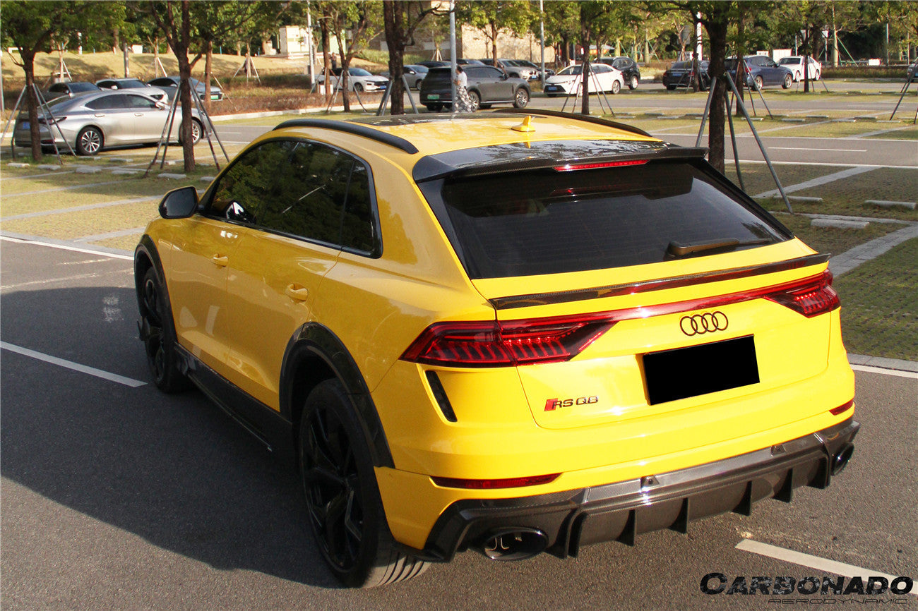 2020-2023 Audi RSQ8 AD Style Dry Carbon Fiber Roof Spoiler