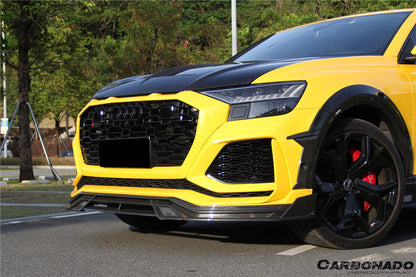 2020-2023 Audi RSQ8 AD Style Dry Carbon Fiber Front Lip Splitter