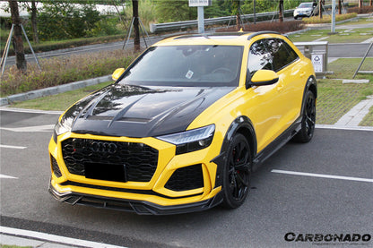 2019-2023 Audi Q8  SQ8  RSQ8 AD Style Dry Carbon Fiber Hood