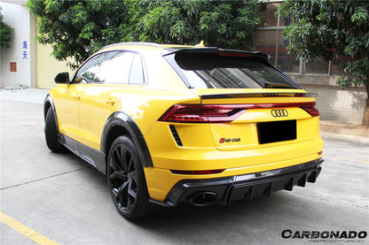 2019-2023 Audi Q8  SQ8  RSQ8 AD Style Dry Carbon Fiber Trunk Spoiler