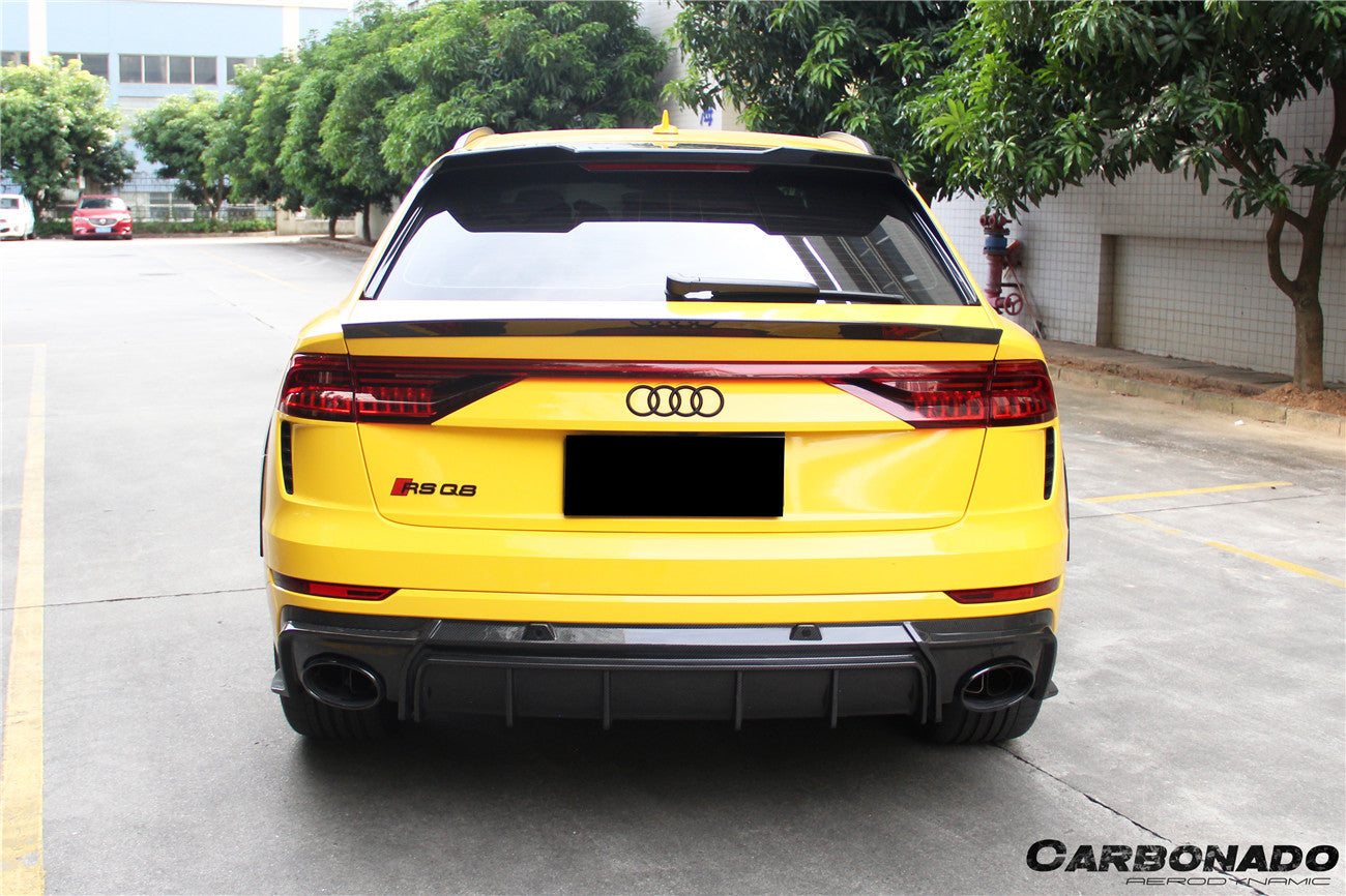 2020-2023 Audi RSQ8 AD Style Dry Carbon Fiber Roof Spoiler