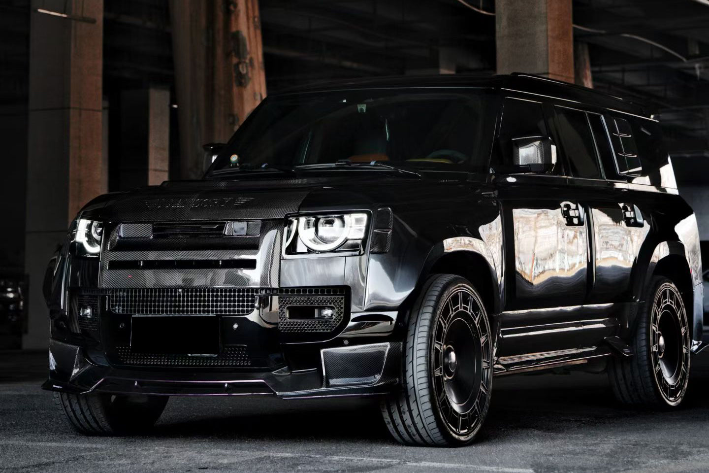 2020-2023 Land Rover Defender 110 Msy Style Partial Autoclave Carbon FiberWide Full Body Kit